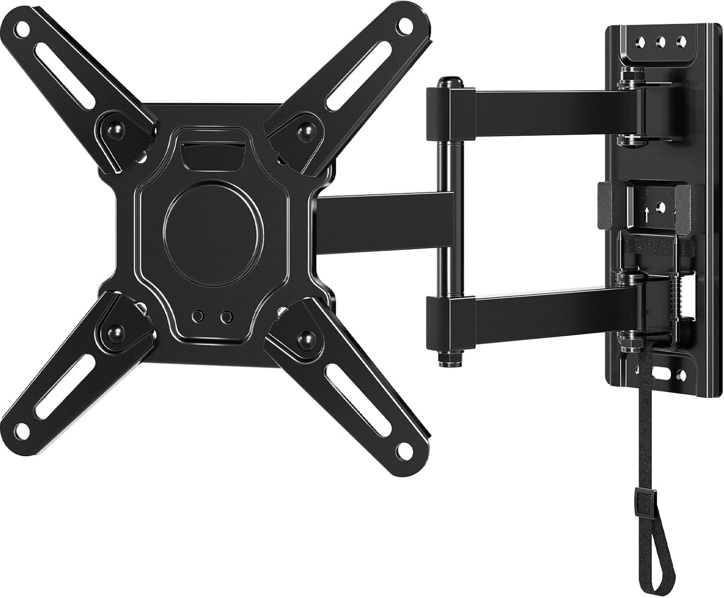 ELIVED RV TV Mount for Camper, Lockable RV TV Wall Mount for Most 13-43 Inch TVs, Full Motion Swivel and Tilt, Secure Lock for Trailer Motorhome Truck Boat, Max VESA 200x200mm, up to 33 LBS