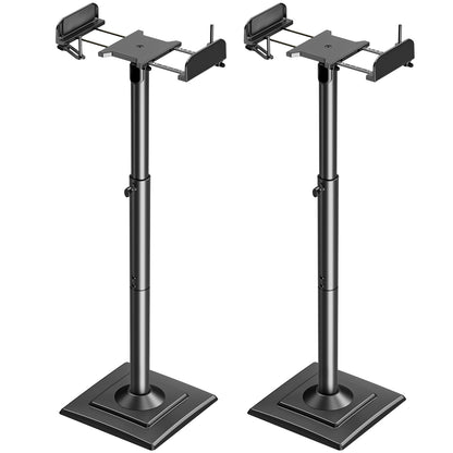 ELIVED Universal Lautsprecherständer höhenverstellbar hält 5kg Tragkraf