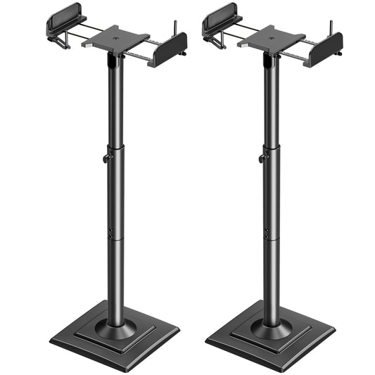ELIVED Universal Lautsprecherständer höhenverstellbar hält 5kg Tragkraf