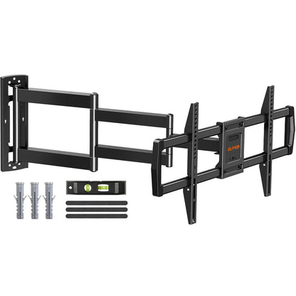 ELIVED 762mm Long Arm TV Wall bracket for Most 42-75 Inch TVs, Long Extension Corner TV Mount, Full Motion Wall Mount Bracket Swivel and Tilt, Holds up to 45KG. Max VESA 600x400mm