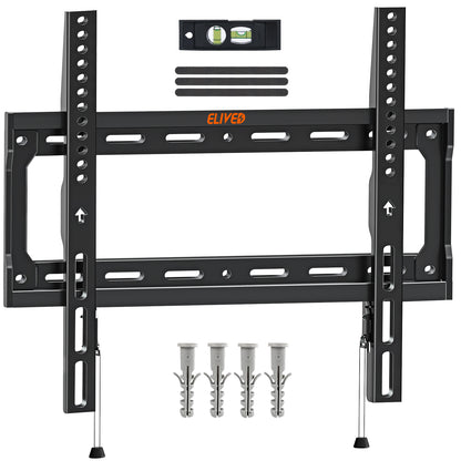 ELIVED Fixed TV Wall Bracket for Most 26-60 Inch LED, Flat or Curved TVs