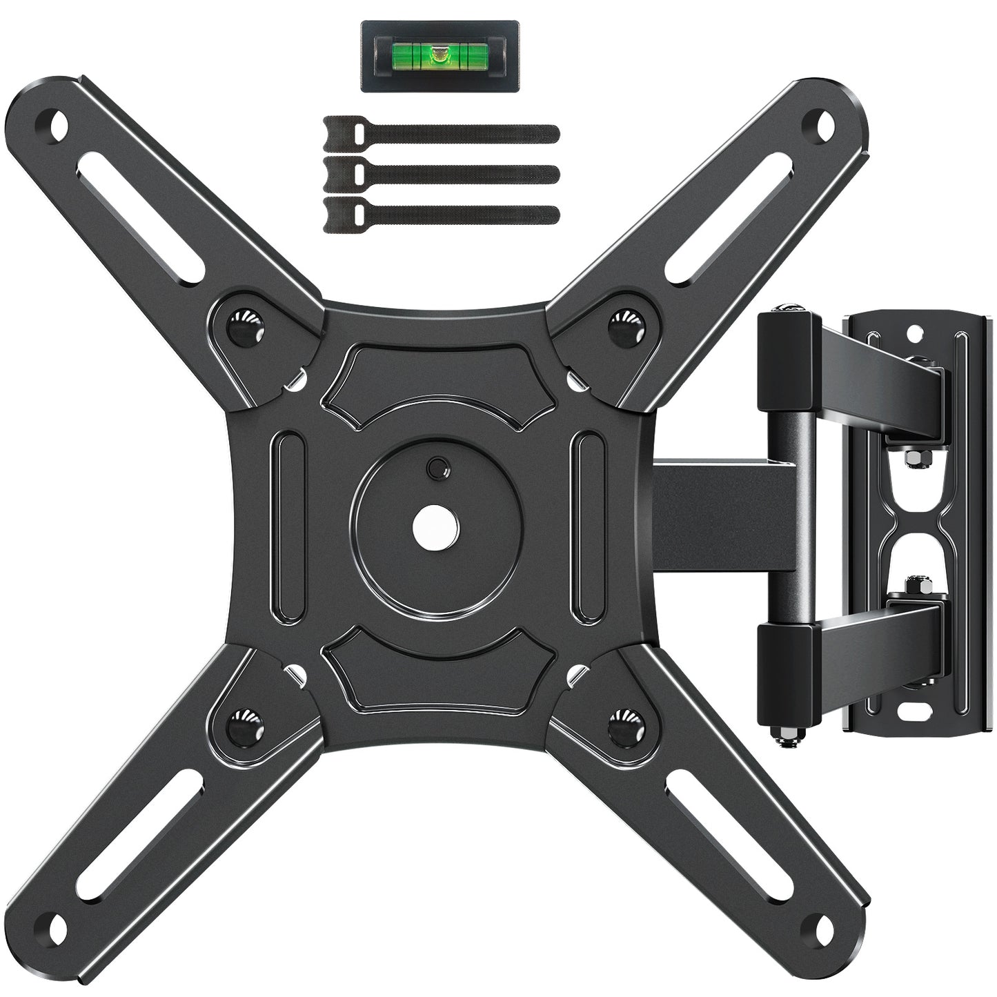 HOMOUNT UL Listed Full Motion TV Monitor Wall Mount for Most 14-42 Inch LED LCD Flat Screen TVs & Monitors, Swivel Tilt Extension Rotation TV Mount Bracket Max VESA 200x200mm, up to 33 lbs