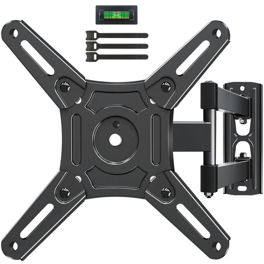 HOMOUNT UL Listed Full Motion TV Monitor Wall Mount for Most 14-42 Inch LED LCD Flat Screen TVs & Monitors, Swivel Tilt Extension Rotation TV Mount Bracket Max VESA 200x200mm, up to 33 lbs