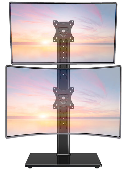 ELIVED Dual Monitor Ständer für Zwei Bildschirme bis zu 32 Zoll bis zu 15KG