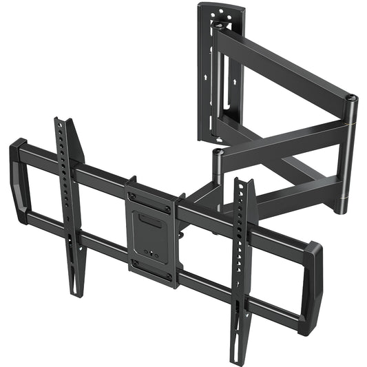 HOMOUNT Long Arm TV Wall Mount for Most 42-75 Inch TVs, 37.9" Full Motion Corner Wall Mount TV Bracket with Extension & Tilt & Swivel Articulating Arm, Max VESA 600x400mm and Up to 99 lbs