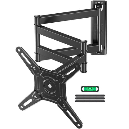 ELIVED Long Arm TV Wall Mount for Most 14-42 Inch tvs & Monitors, 29.5 Inch Long Extension TV Mount Swivel and Tilt, Full Motion Wall Mount Bracket Fit Max VESA 200x200mm, Holds up to 44 lbs.
