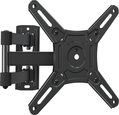 ELIVED UL Listed Full Motion TV Monitor Wall Mount for Most 14-42 Inch LED LCD Flat Screen TVs & Monitors, Swivels Tilts Extension Rotation, Wall Mount TV Bracket Max VESA 200x200mm, up to 33 lbs.