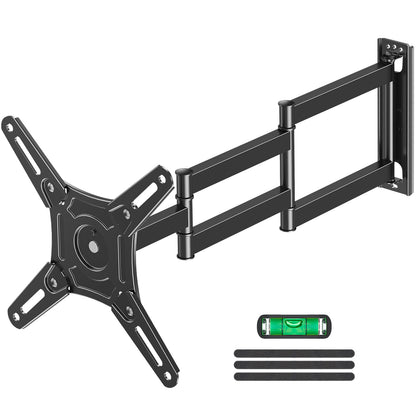 ELIVED Long Arm TV Wall Mount for Most 14-42 Inch tvs & Monitors, 29.5 Inch Long Extension TV Mount Swivel and Tilt, Full Motion Wall Mount Bracket Fit Max VESA 200x200mm, Holds up to 44 lbs.