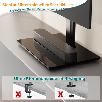 ELIVED Dual Monitor Ständer für Zwei Bildschirme bis zu 32 Zoll bis zu 15KG