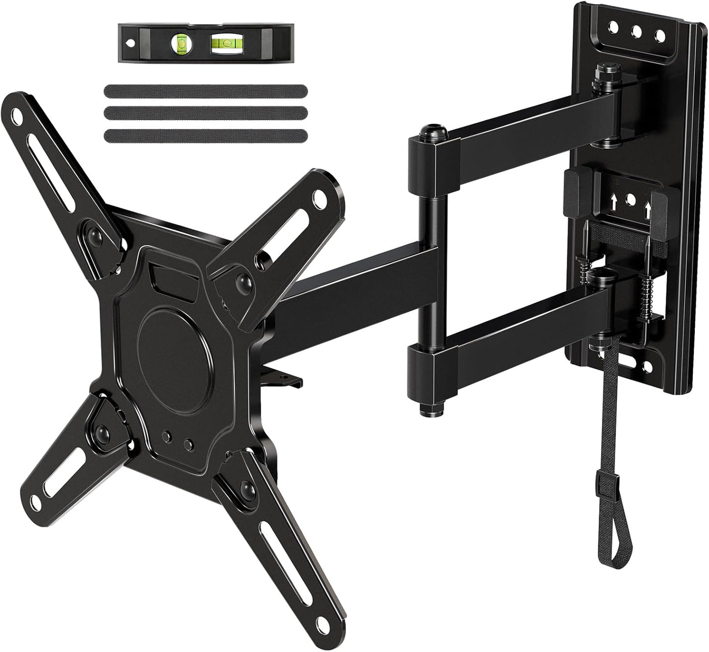 ELIVED RV TV-Halterung für Wohnmobile, Wohnwagen Arretierbare TV Halterung für die meisten 13-43 Zoll TVs, Schwenk- und neigbar für Wohnwagen, Wohnmobile, LKWs. max VESA 200x200mm bis zu 15 KG