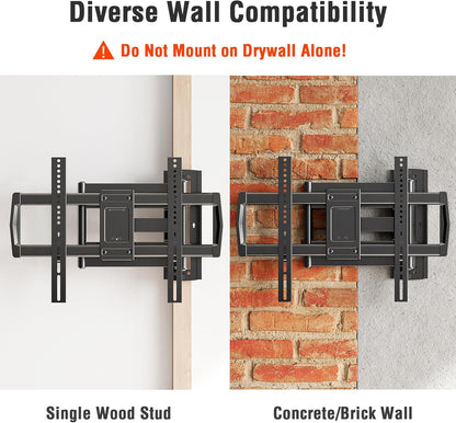 ELIVED Full Motion Wall Mount Long Arm TV Wall Mount for 32-75 Inch TVs YD3037