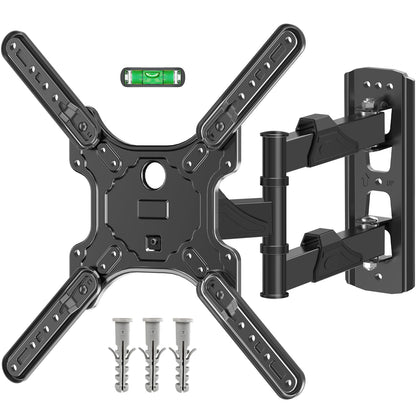 ELIVED TV Wall Bracket for Most 26-60 inch TVs, Tilt and Swivel TV Mount