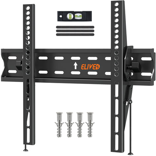 ELIVED TV Wandhalterung für 26-60'' TVs bis zu 45kg Max VESA 400x400mm