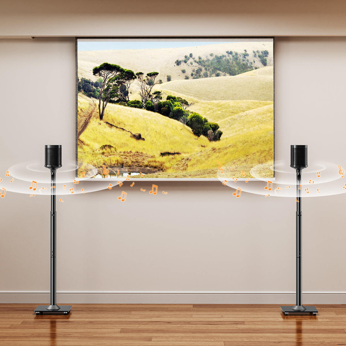 ELIVED Speaker Stands Pair for Sonos ERA100, Sonos One, One SL, Play:1