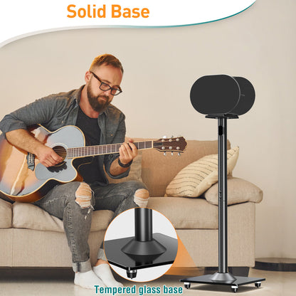 ELIVED Floor Speaker Stands for Sonos Era 300, Each Hold Up to 5KG, 1 Pair